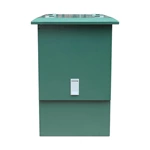 صندوق فرع كابل الجهد العالي Dfw-12/630، 10 كيلو فولت، واحد في ثلاثة مخرجات، صندوق توزيع خارجي من الفولاذ المقاوم للصدأ