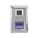 عداد أحادي الطور داخل الحائط من الفولاذ المقاوم للصدأ