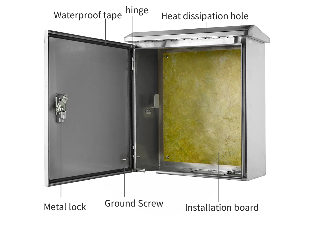 علبة شاحن EV من الفولاذ المقاوم للصدأ للشواحن السريعة