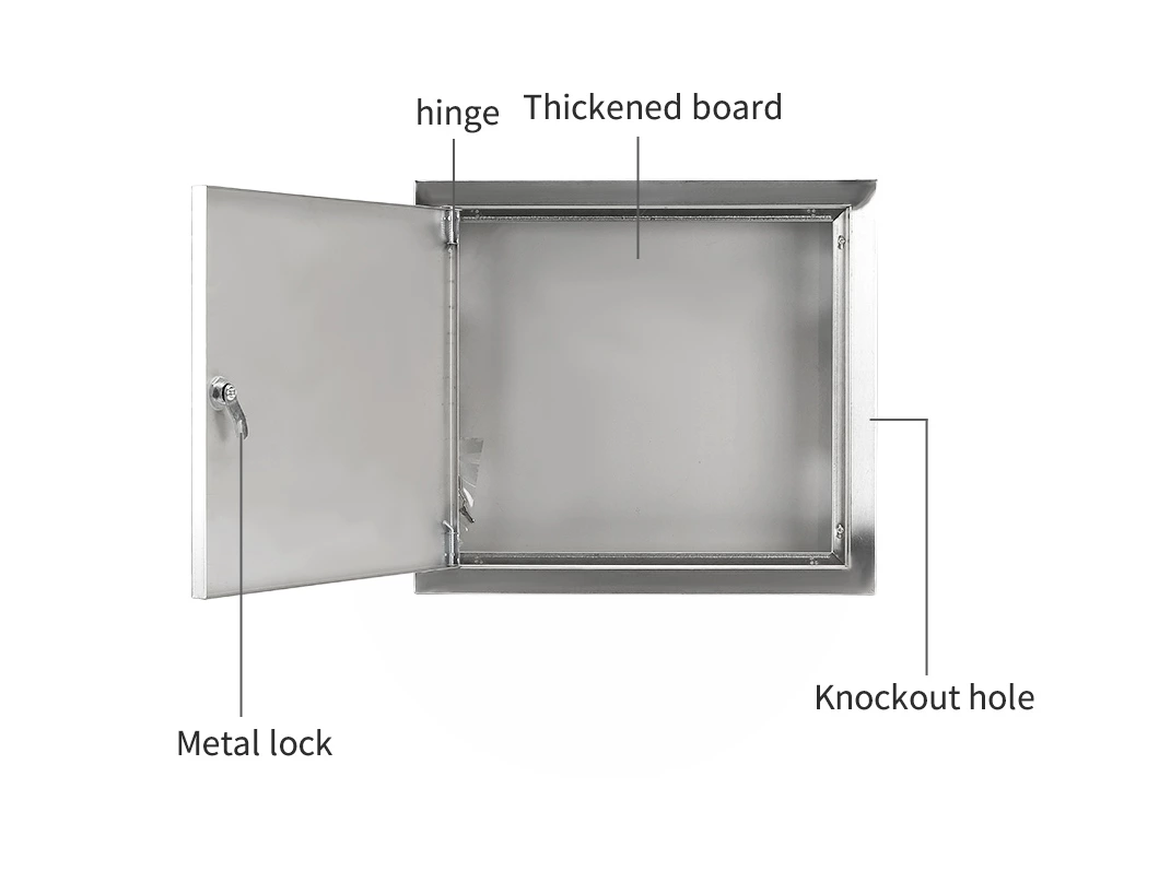 حاوية عداد المياه الخارجية المصنوعة من الفولاذ المقاوم للصدأ