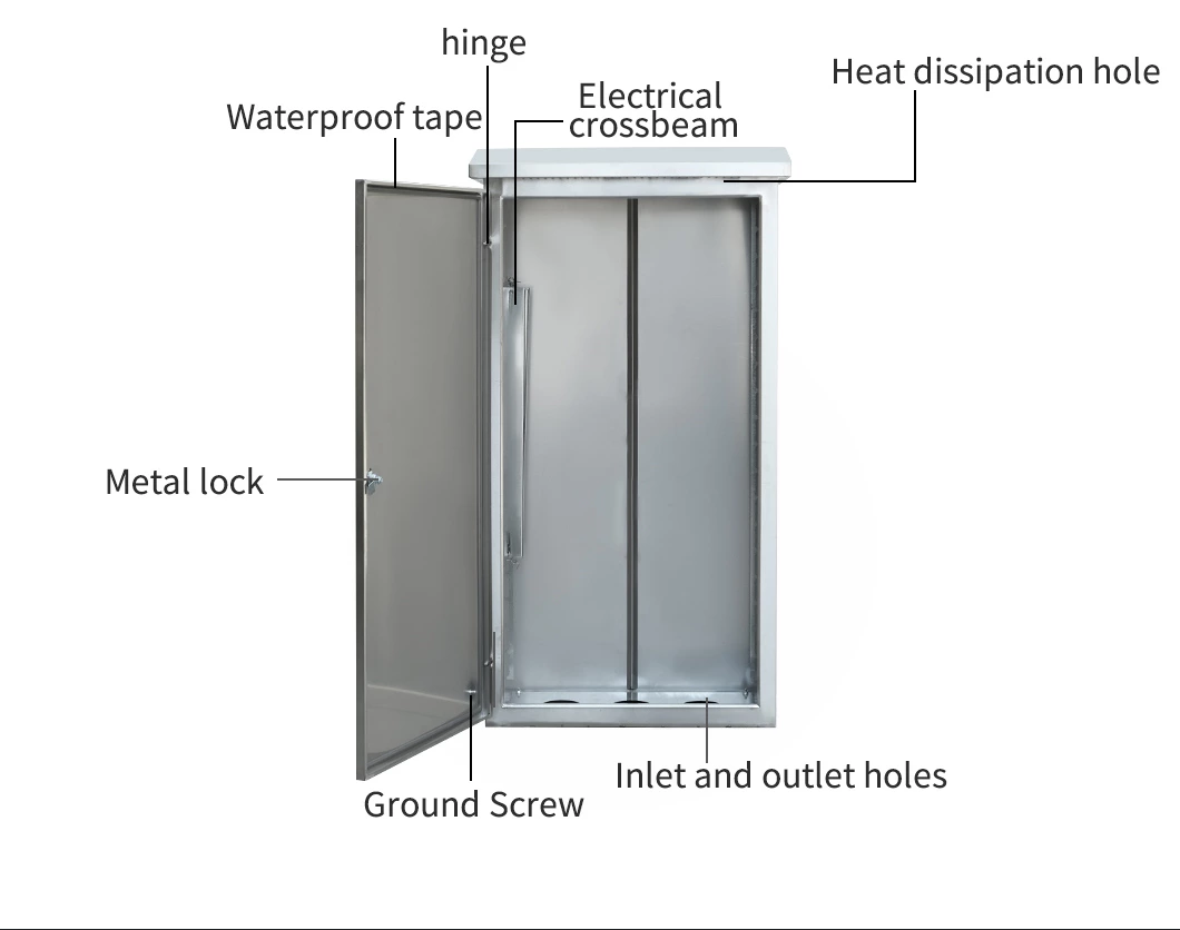خزانة توزيع الطاقة الخارجية المصنوعة من الفولاذ المقاوم للصدأ