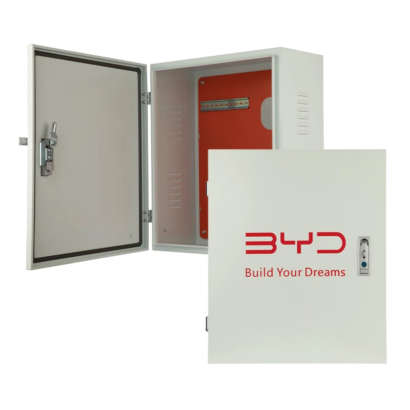 صندوق حماية شاحن السيارة الكهربائية مع قفل