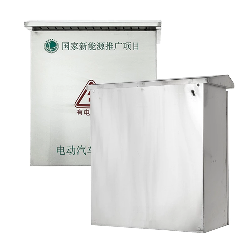 صندوق شاحن EV من الفولاذ المقاوم للصدأ للمناطق السكنية