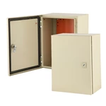 صندوق كهربائي مع لوحة التثبيت