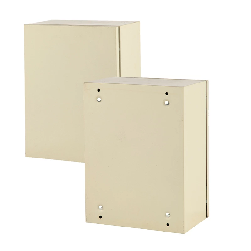 صندوق معدني مقاوم للعوامل الجوية مع حواف محكمة الغلق