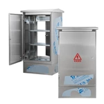 خزانة رف خادم مقاس 19 بوصة - مصنوعة من الفولاذ المقاوم للصدأ