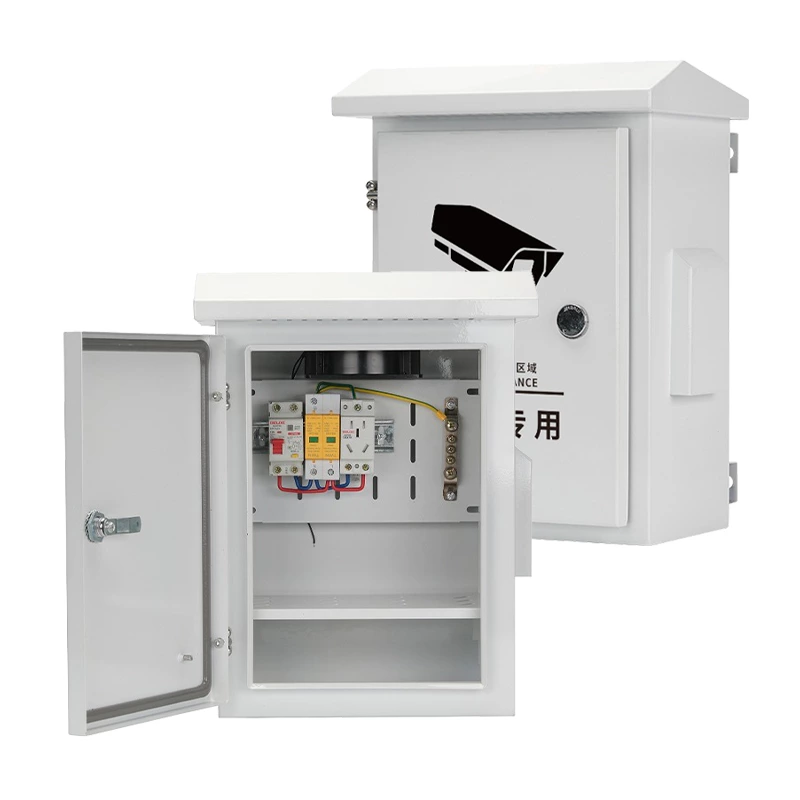 حاوية مقاومة للعوامل الجوية للمراقبة الخارجية