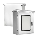 حاوية كهربائية من الفولاذ المقاوم للصدأ ذات بابين