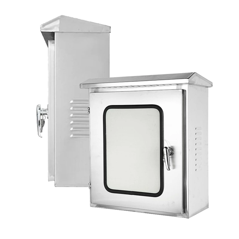 صندوق توزيع من الفولاذ المقاوم للصدأ NEMA 4X