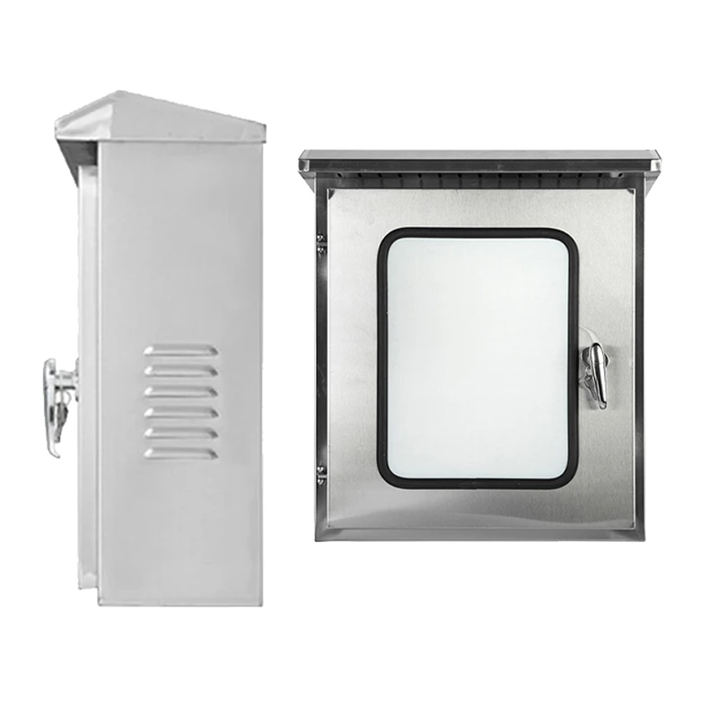 صندوق توزيع من الفولاذ المقاوم للصدأ قائم بذاته