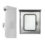 صندوق توزيع من الفولاذ المقاوم للصدأ قائم بذاته