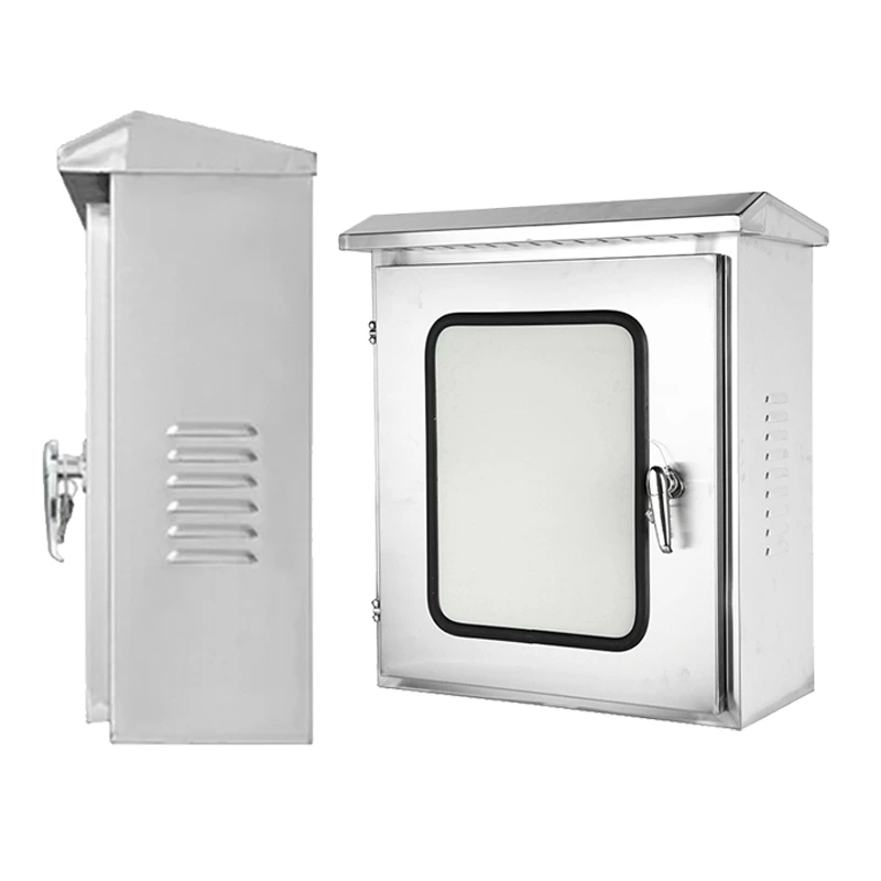 لوحة تركيب صندوق التوزيع المصنوع من الفولاذ المقاوم للصدأ