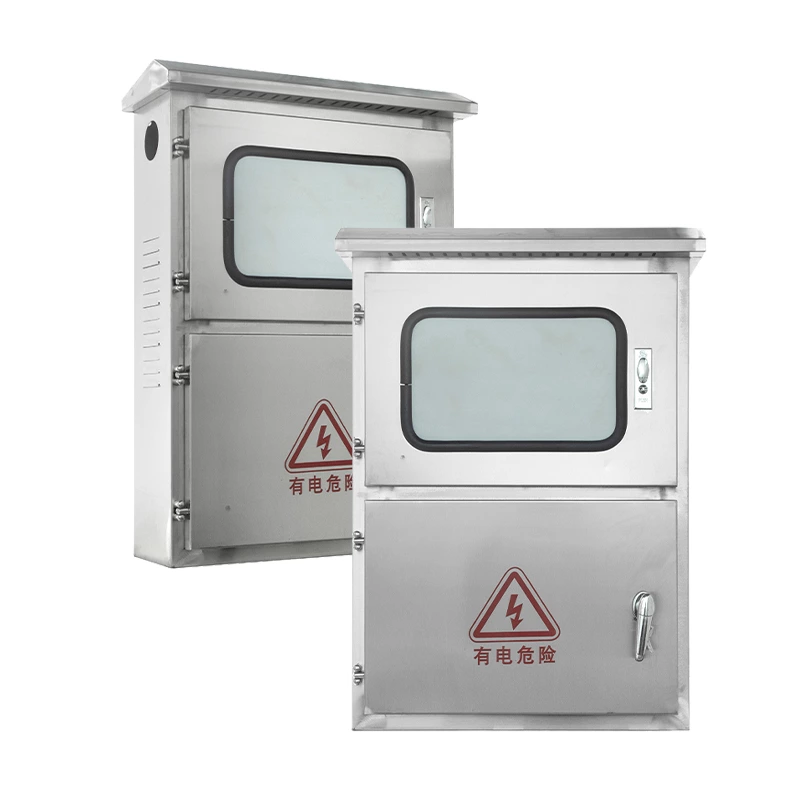 صندوق ربط الشبكة الكهروضوئية الخارجية المصنوع من الفولاذ المقاوم للصدأ