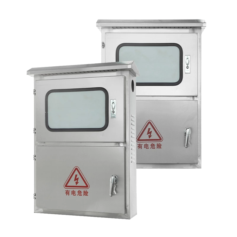 صندوق الطاقة الشمسية الكهروضوئية المتصل بالشبكة من الفولاذ المقاوم للصدأ