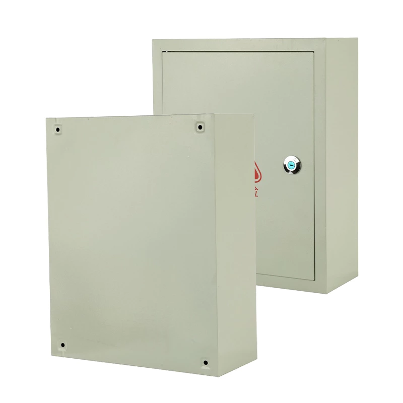 حاوية كهربائية مزودة بوصلات تثبيت للتثبيت على الحائط