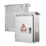 صندوق من الفولاذ المقاوم للصدأ مقاوم للماء للأسلاك الكهربائية