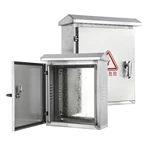 صندوق توصيل مقاوم للعوامل الجوية من الفولاذ المقاوم للصدأ IP55