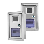 حاوية عداد كهرباء مثبتة في الحائط مصنوعة من الفولاذ المقاوم للصدأ