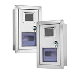 صندوق عداد من الفولاذ المقاوم للصدأ مثبت في الحائط للمنزل