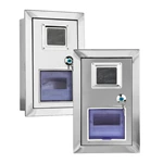 صندوق عداد مثبت في الحائط مصنوع من الفولاذ المقاوم للصدأ 304