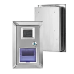 صندوق توصيلات حائطي من الفولاذ المقاوم للصدأ للعداد