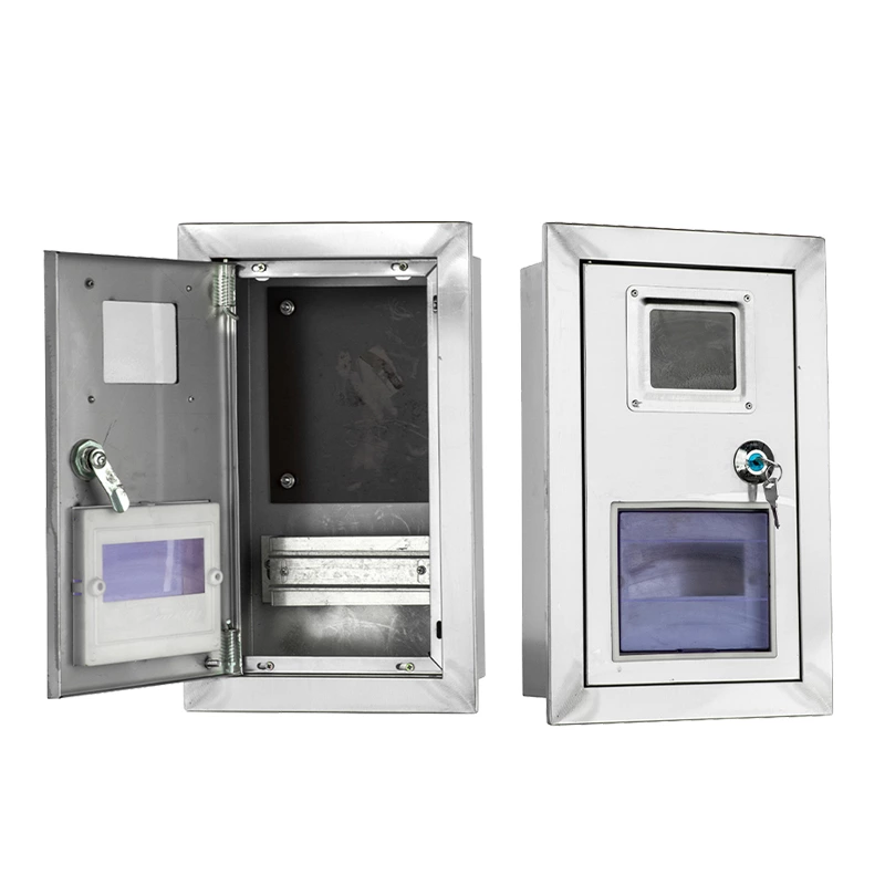 صندوق عداد من الفولاذ المقاوم للصدأ مثبت على الحائط عالي الجودة