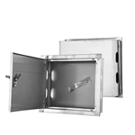 صندوق عداد المياه من الفولاذ المقاوم للصدأ بالحجم القياسي