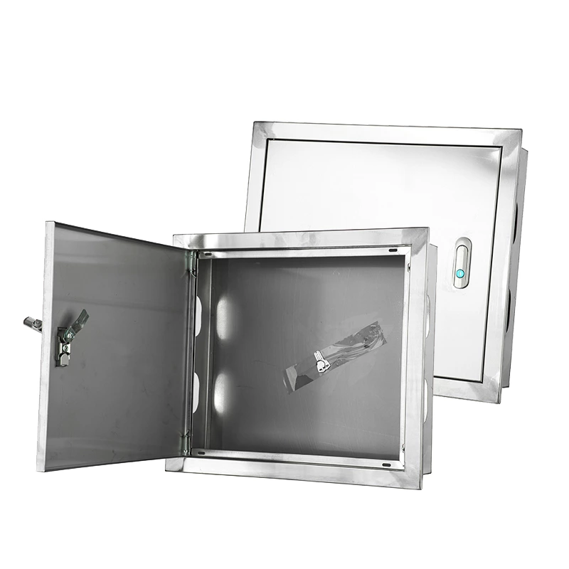 صندوق عداد المياه المصنوع من الفولاذ المقاوم للصدأ